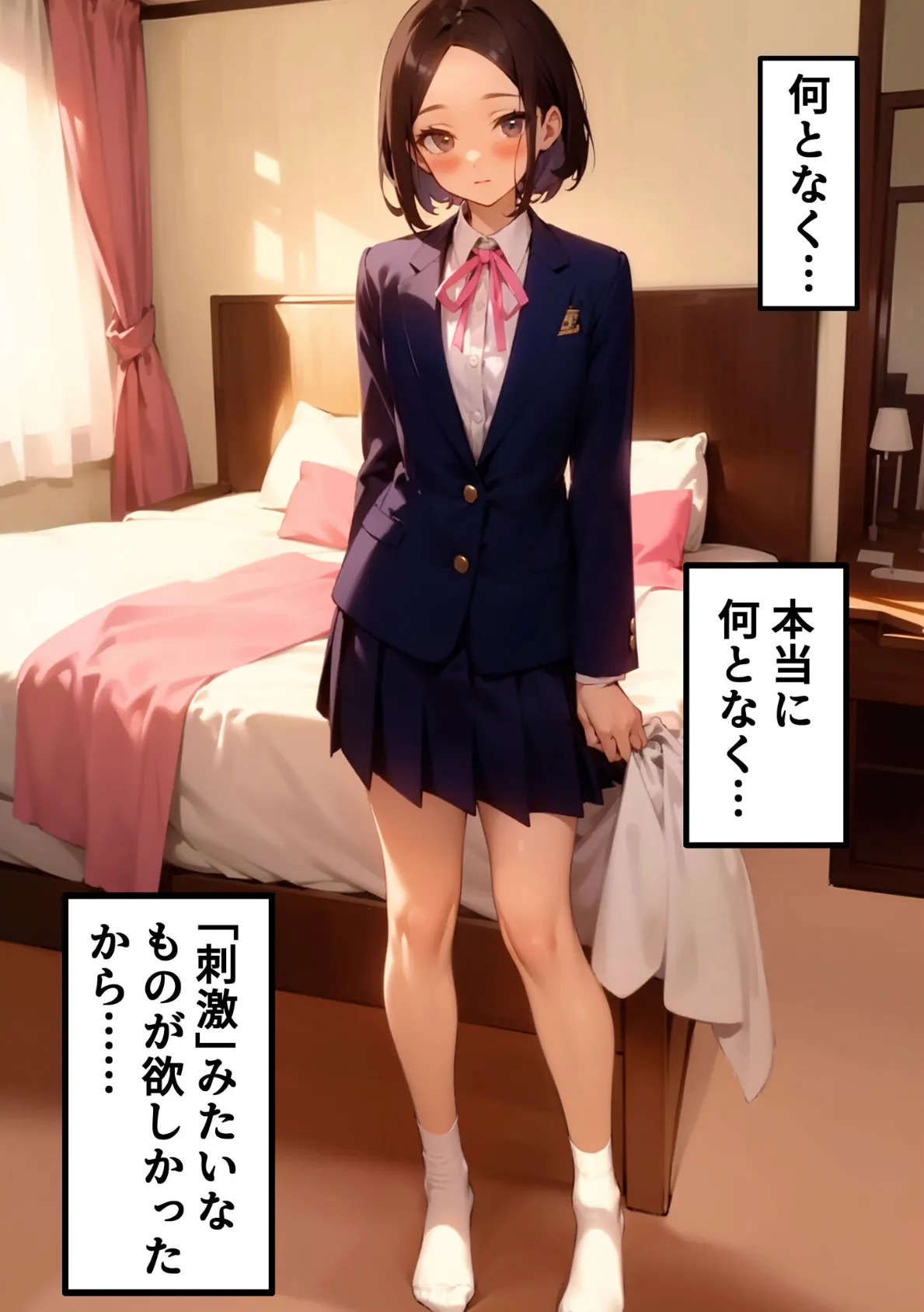 みのり(●●)初めてのパパ活 6ページ