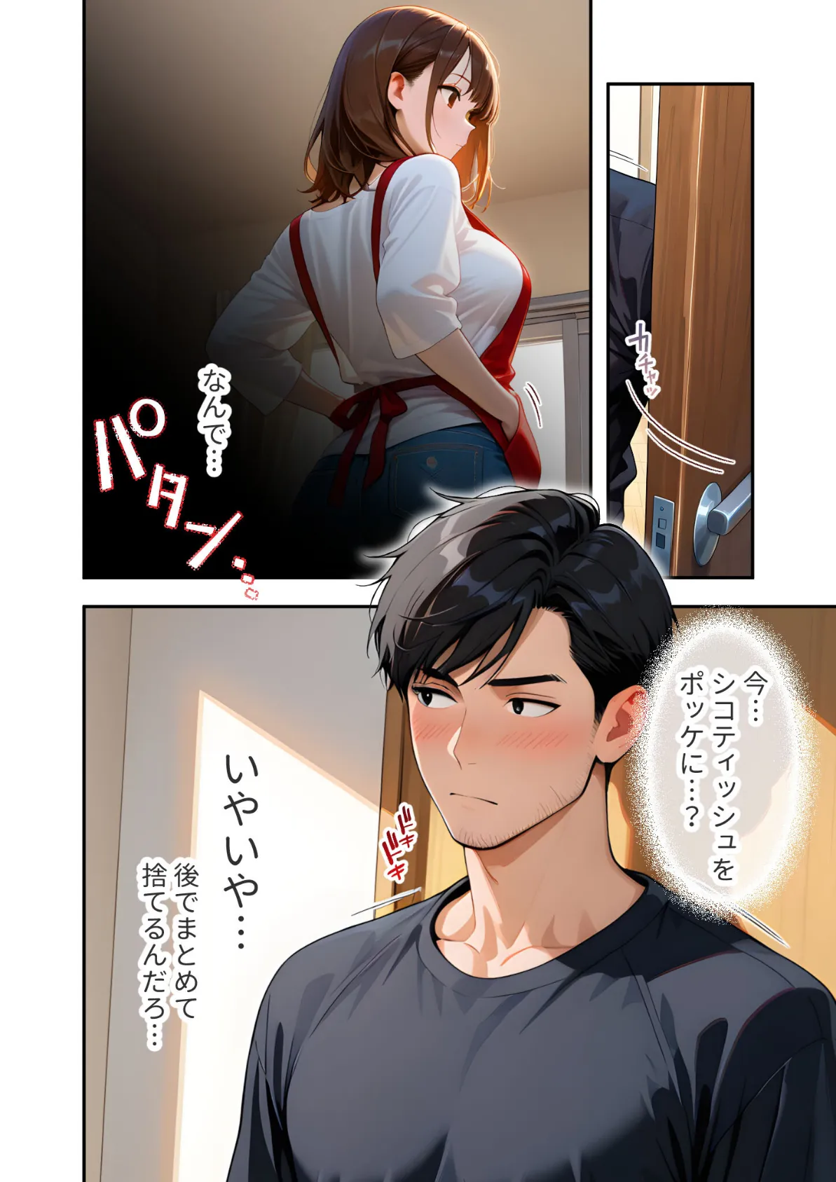 家性婦の成瀬さんは竿のお掃除までしてくれる 〜爆乳・爆尻持ちのド変態お姉さん〜 モザイク版 16ページ