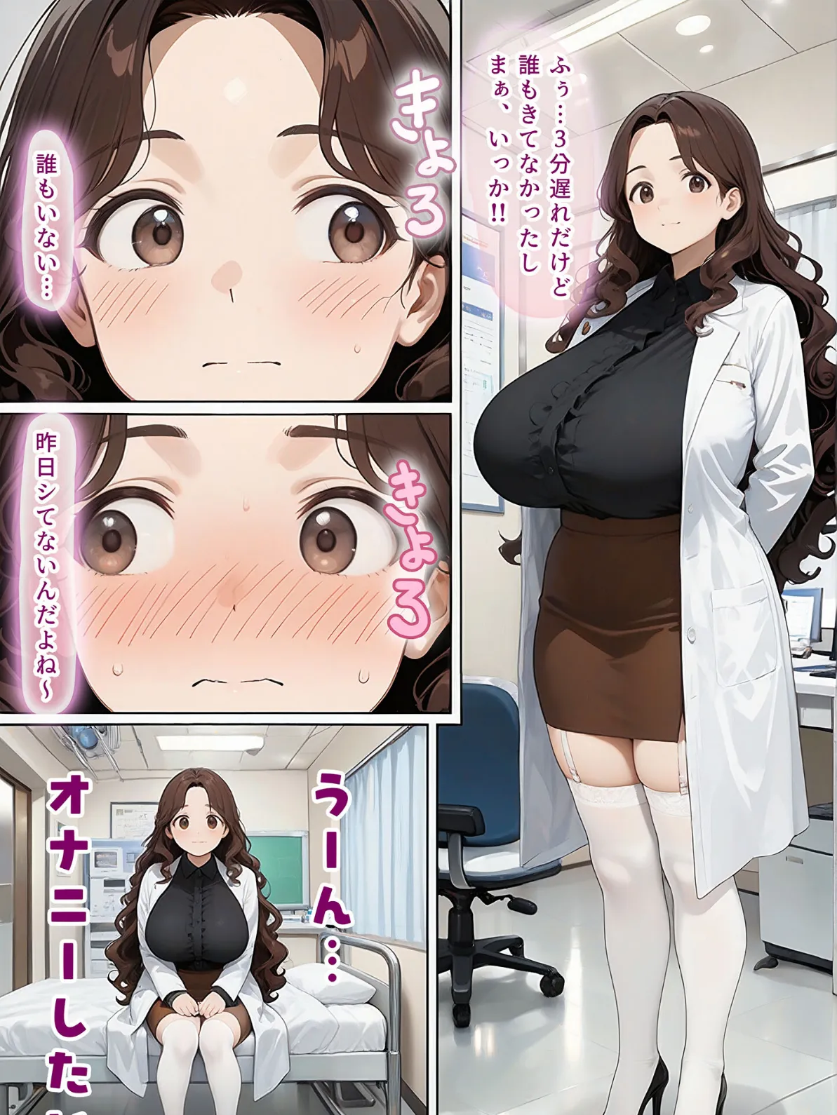 授乳保健室【ナミエ●●の女の子のイかせ方】 モザイク版 4ページ