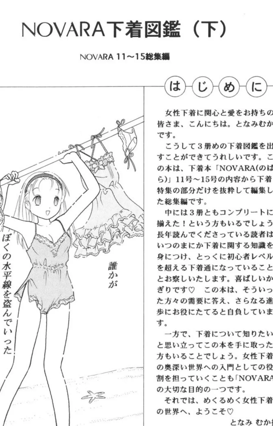 NOVARA下着図鑑 (下) 4ページ