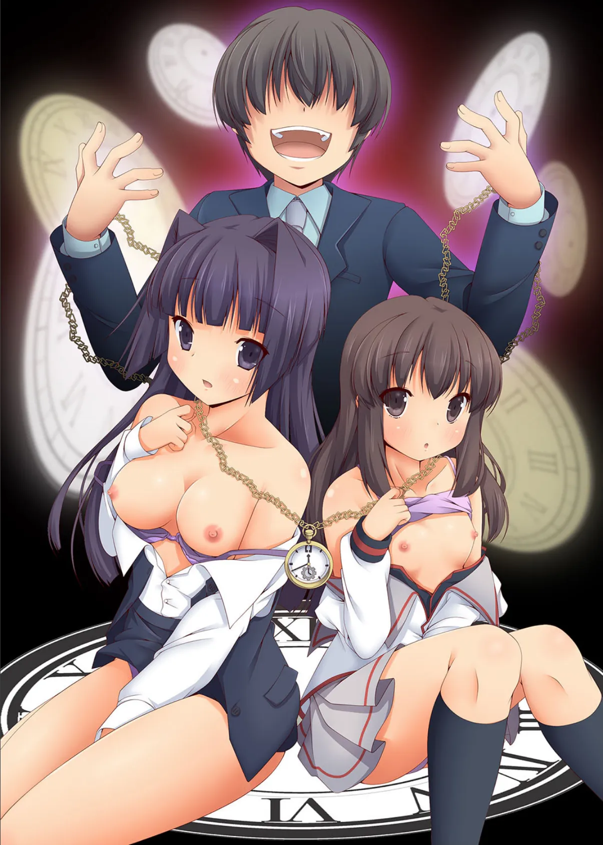 可愛い女子に悪戯やりたい放題ハーレム〜時間停止!大家さんにされた卑猥な悪戯 4ページ