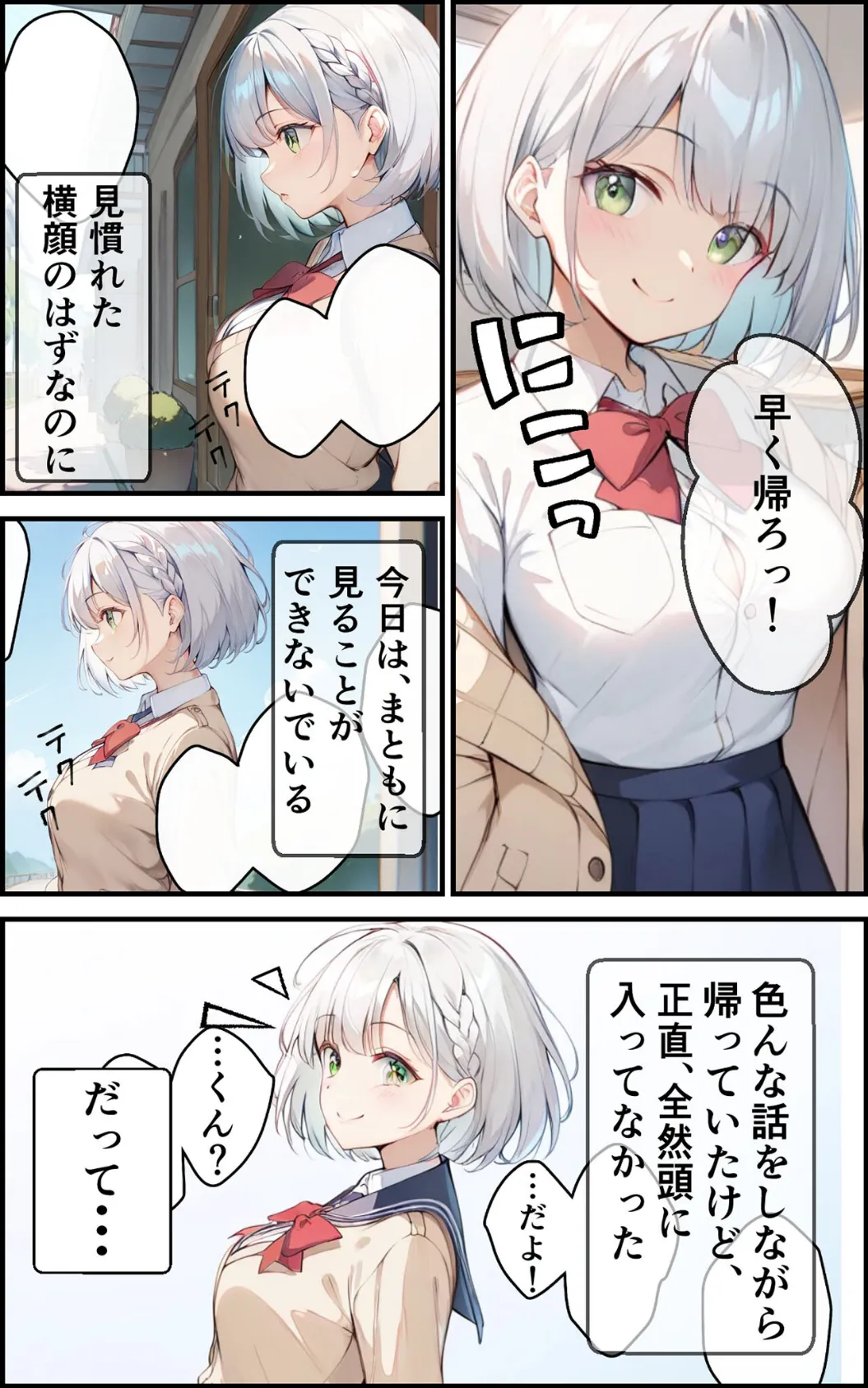 7年間 一緒に過ごした幼馴染と甘々初えっち モザイク版 6ページ