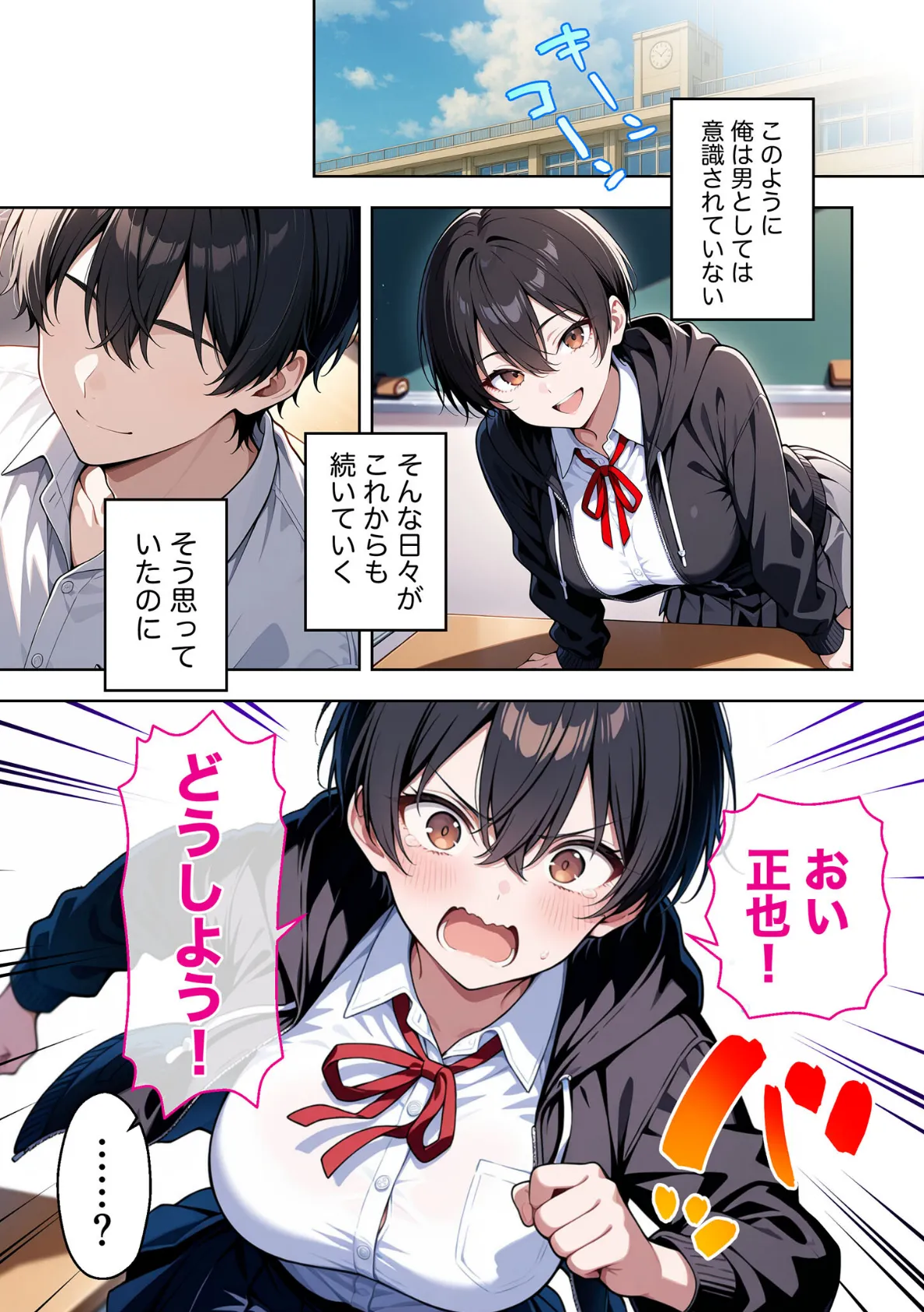 ボーイッシュ幼馴染がエロすぎて困っています 7ページ