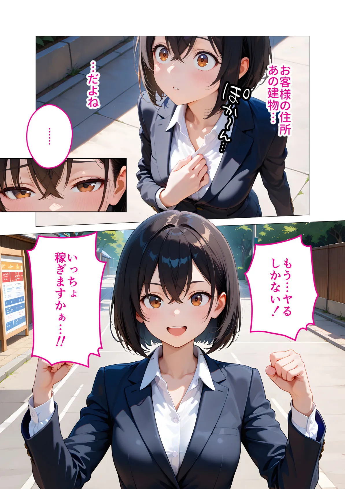 当店限定!セックス¥0サービス 〜新人営業さんの崖っぷちえっち〜 モザイク版 9ページ