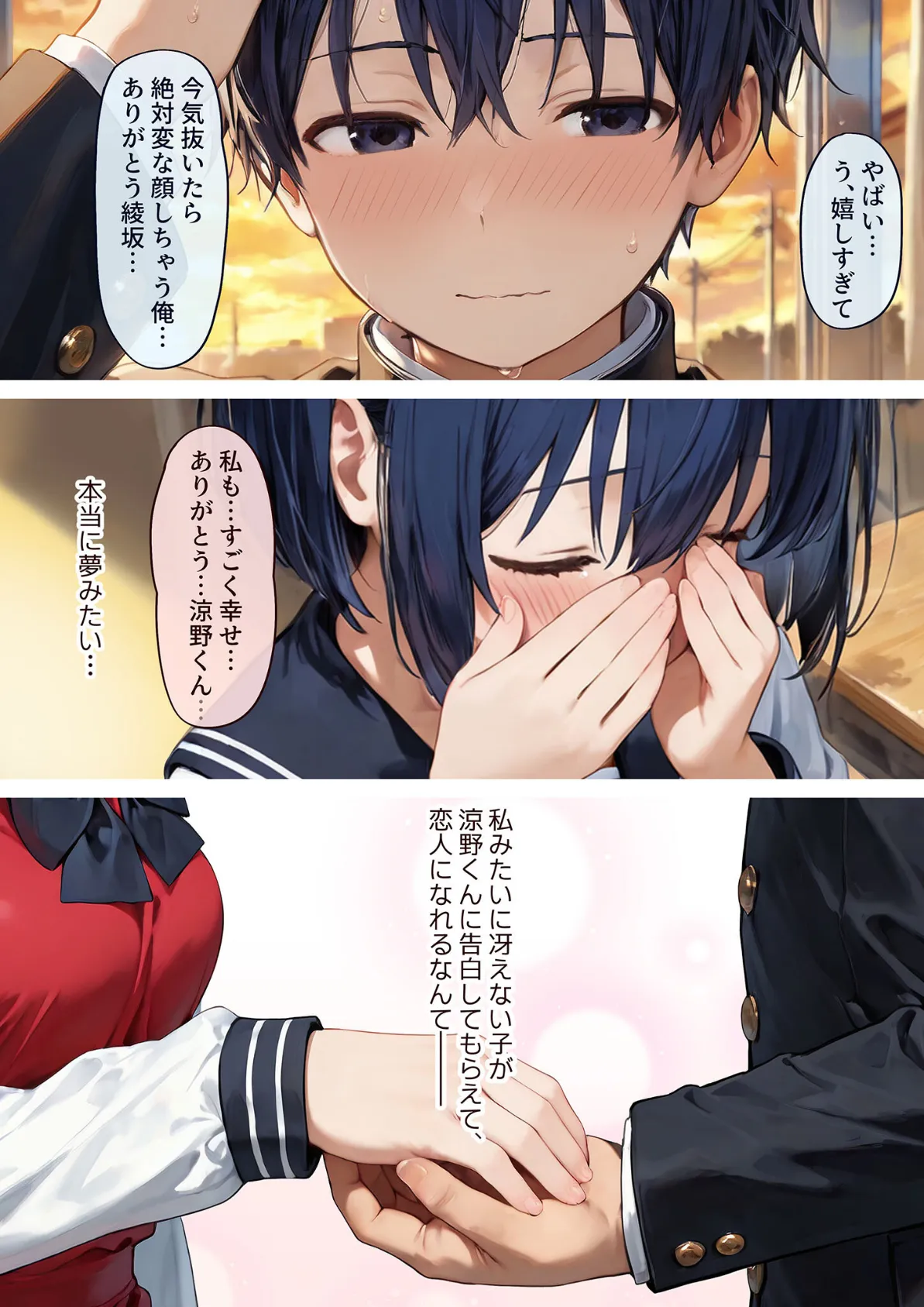 はじめてカップル-引っ込み思案な巨乳女子、綾坂みころとあまあま初えっち- モザイク版 5ページ