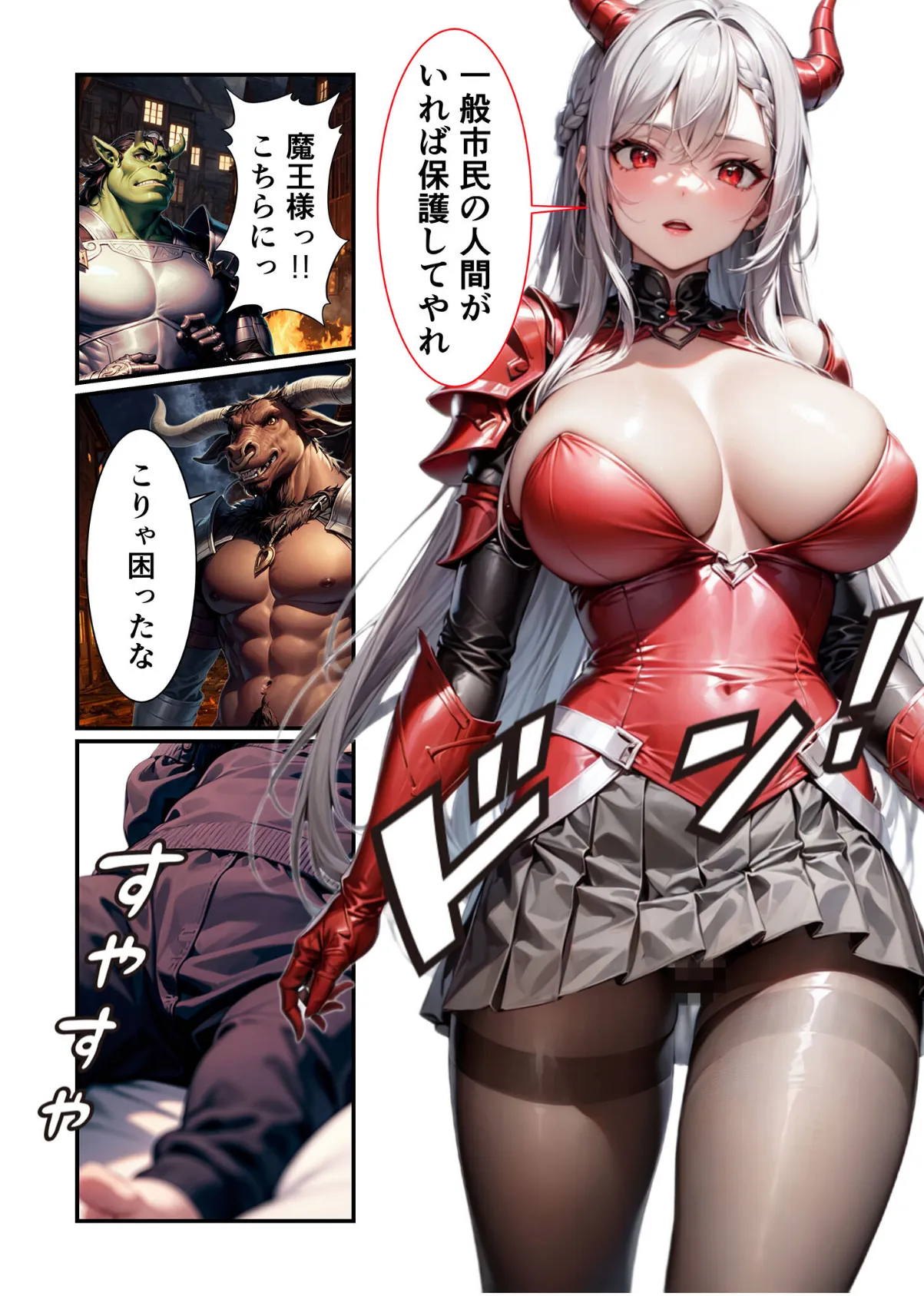 魔王が俺の女神様 モザイク版 8ページ