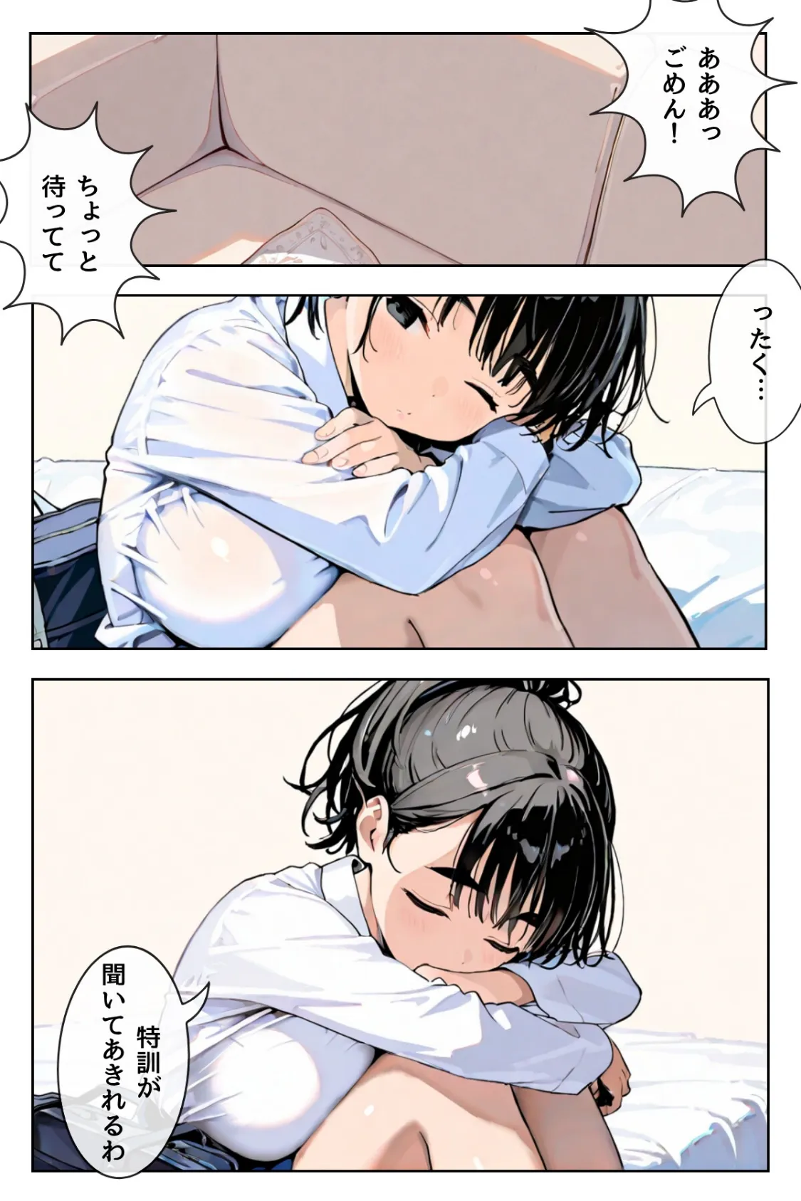 幼馴染しかできないHな特訓 合冊版3 4ページ