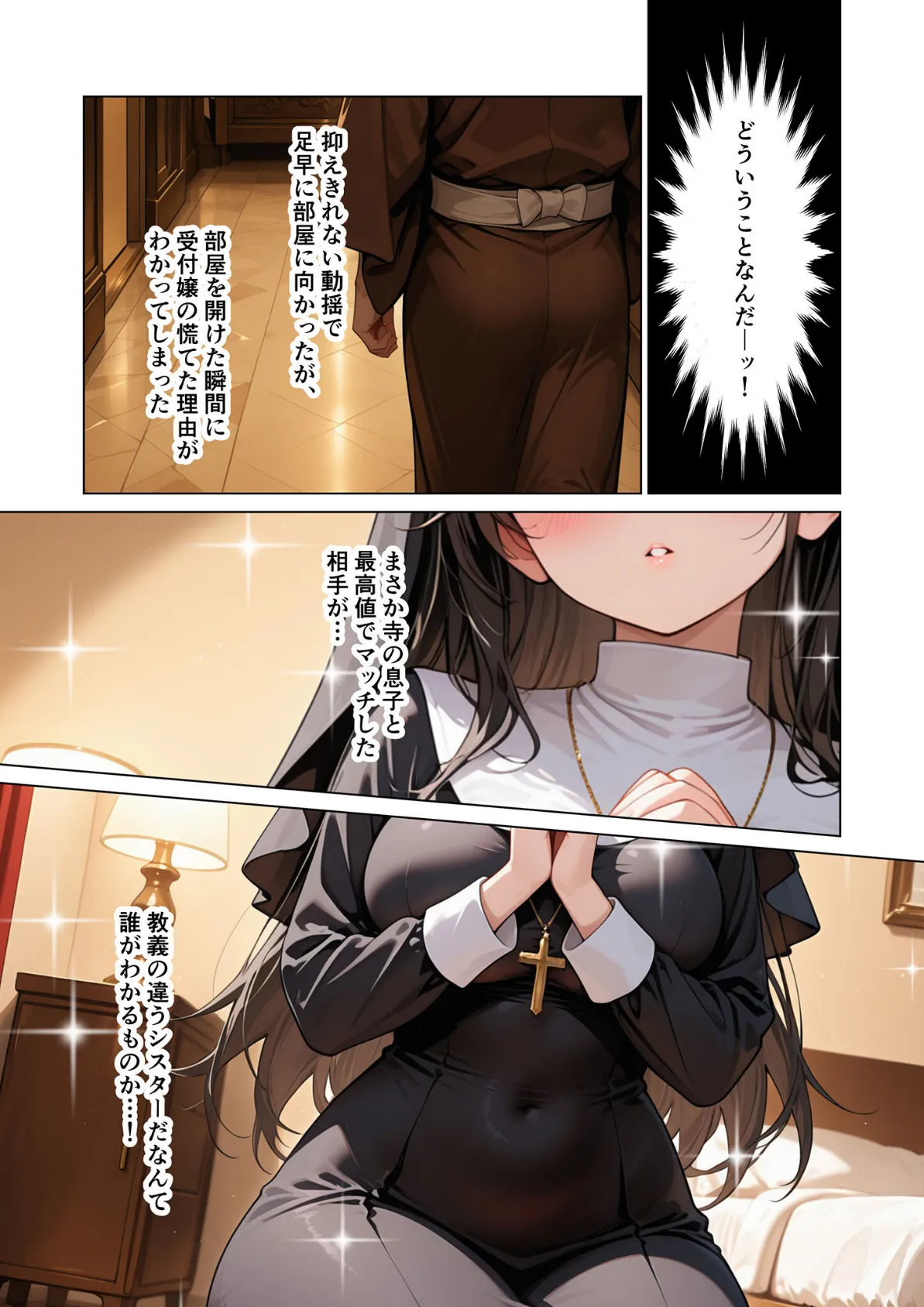 マッチング型純愛風俗店「レッドリンク」 第9話 〜聖職者でも愛してくれますか?〜 モザイク版 7ページ