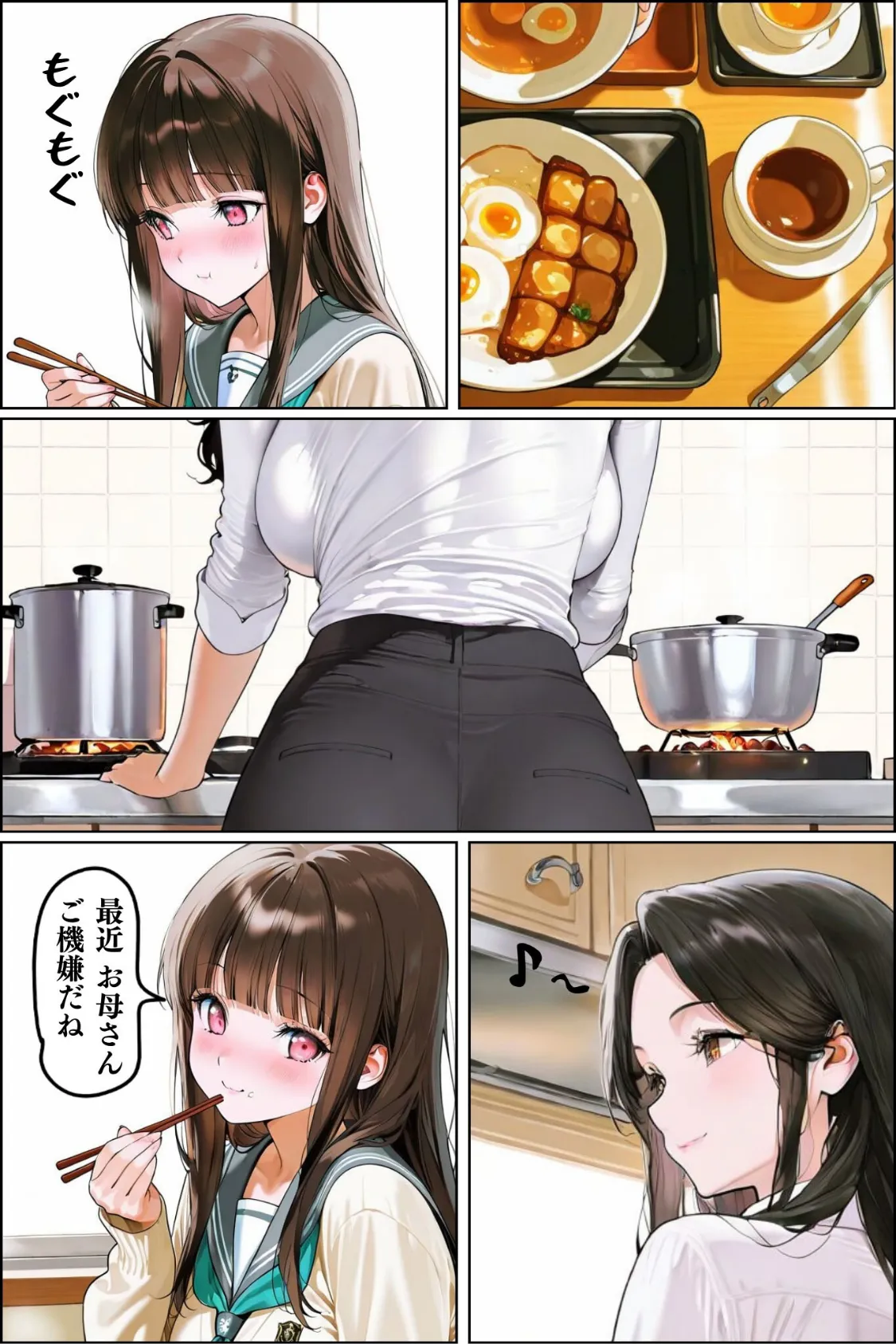 隣人種付け〜母の次は娘も アクメ管理で迎える絶頂〜 モザイク版 6ページ