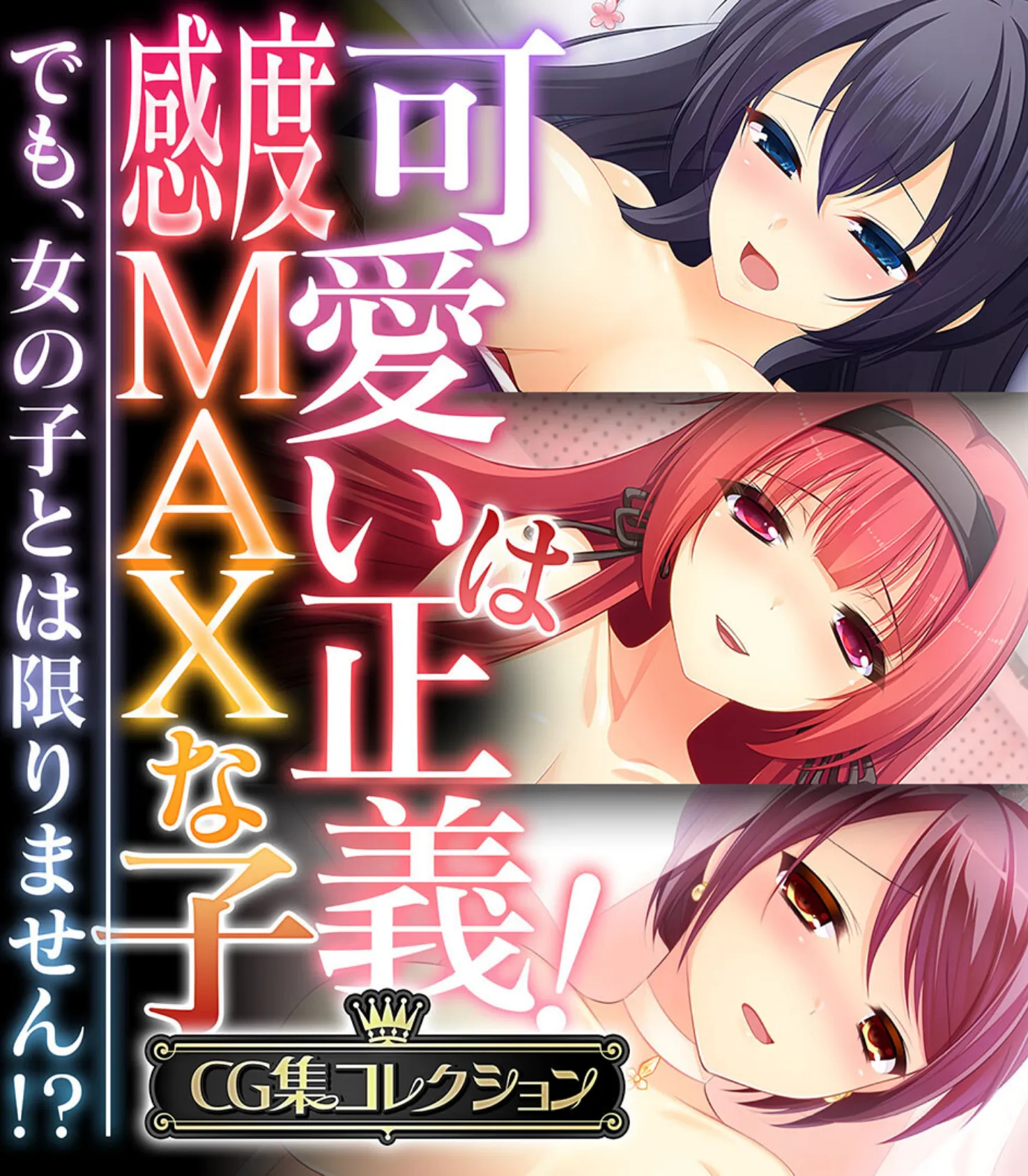 可愛いは正義!感度MAXな子 〜でも、女の子とは限りません!?〜【CG集コレクション】