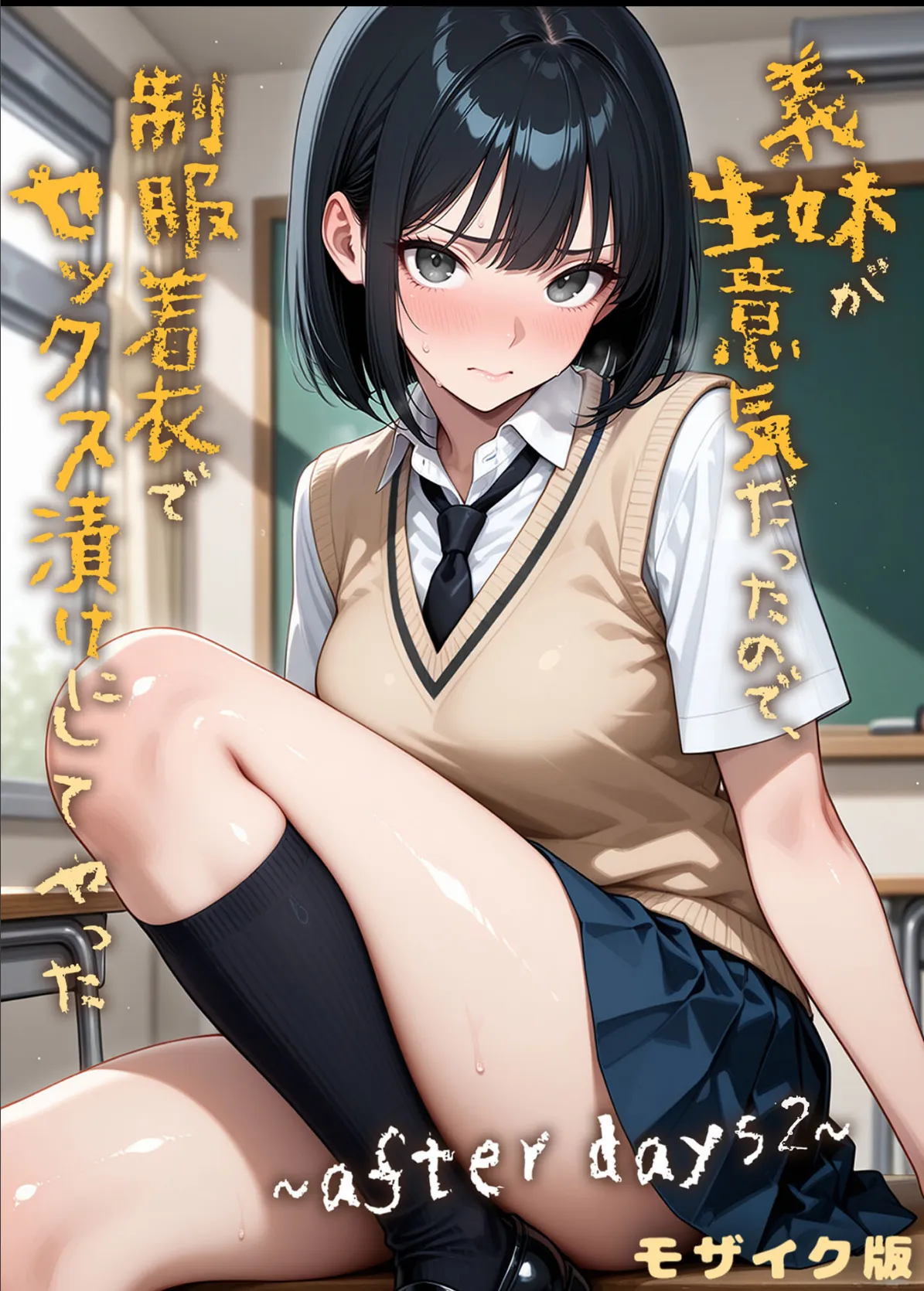 義妹が生意気だったので制服着衣でセックス漬けにしてやった 〜after days2〜 モザイク版